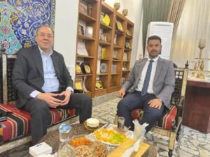 Read more about the article كادر اعلام مكتب سماحة الشيخ منتظر الخفاجي في ضيافة دار الشؤون الثقافية العامة.