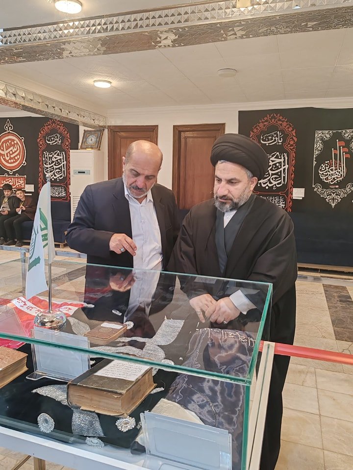 الشؤون الدينية في زيارة معرض الإمام المهدي عج الأول 1