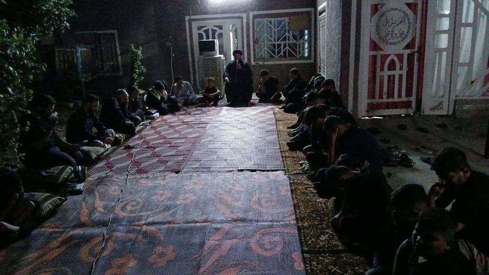 مجلس العزاء الذي أقيم بمناسبة الذكرى السنوية لرحيل الخطيب الحسيني السيد جاسم الطويرجاوي 1