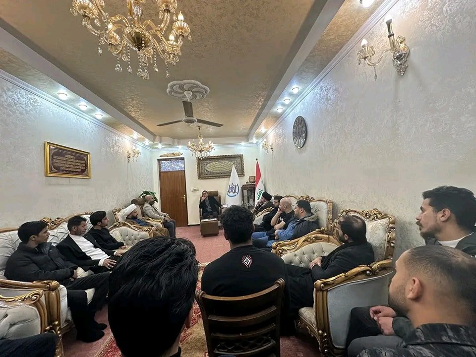 المجلس الإيماني لمكتب سماحة الشيخ منتظر الخفاجي 2