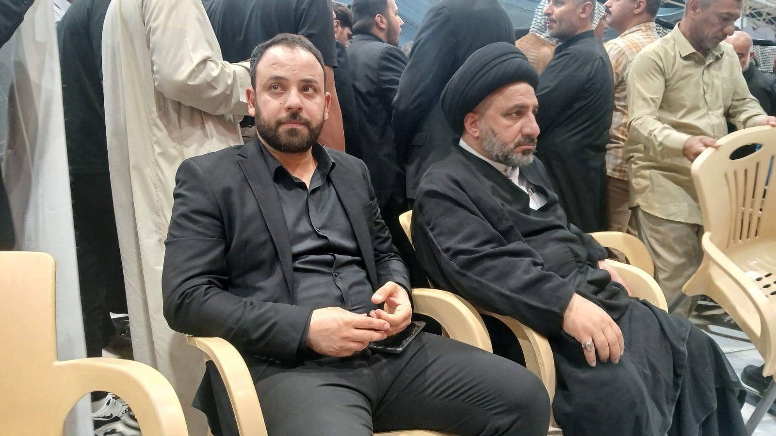 Read more about the article شارك وفدٌ من المكتب في مجلس الفاتحة الذي أُقيم على روح الفقيدة العلوية عقيلة المرجع الديني الأعلى