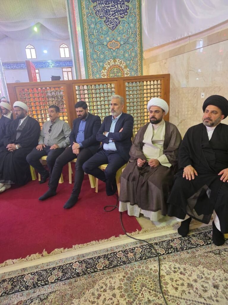 شارك وفدٌ من المكتب في المحفل التأبيني السنوي الذي أُقيم بمناسبة الذكرى السنوية الأولى لاستشهاد سيد شــهداء المقــاومة 2