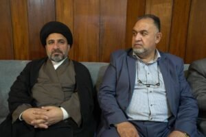 Read more about the article وفد المكتب يشارك في ندوة مجلس آل محي الدين الثقافية بالنجف الأشرف.