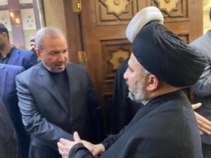 Read more about the article وفد المكتب يشارك في مجلس عزاء الإمام الخامنئي (قدس سره) في بغداد.