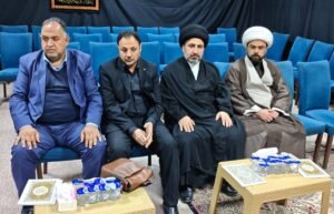 Read more about the article وفد المكتب يقدّم واجب العزاء في القنصلية الإيرانية بالنجف الأشرف